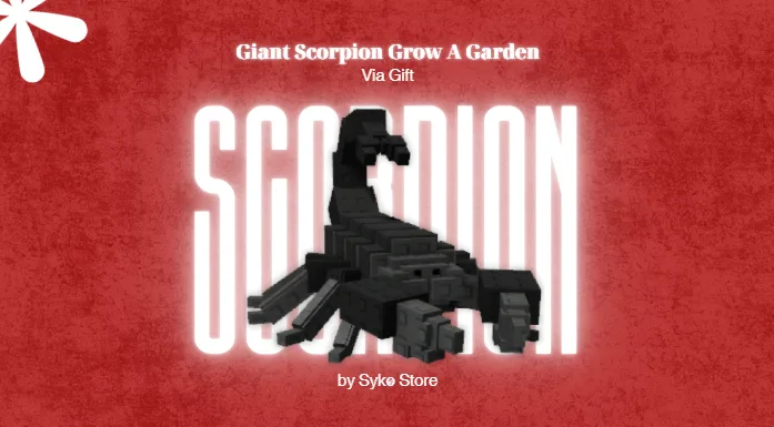 GIANT SCORPION 60KG/61KG/AGE MAX 280Kg CHEAPEST AND INSTANT DELIVERY