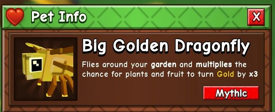 Golden Dragonfly (Mythic)