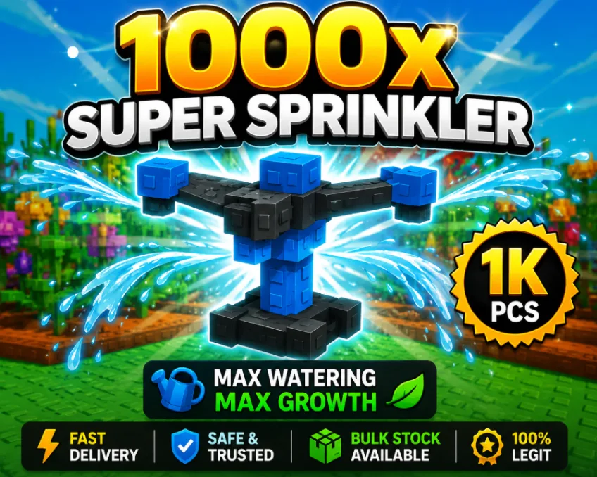 1000x Super Sprinkler (1K) Grow a Garden 2 Fast Delivery