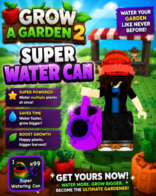 100x Super Watering Can Grow A Garden 2