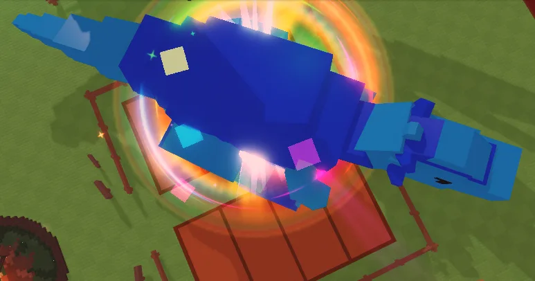 Rainbow Titan Pachycephalosaurus Age 100 78Kg+ 25 Crafting Chance (limited pet) Giant and Huge Visual