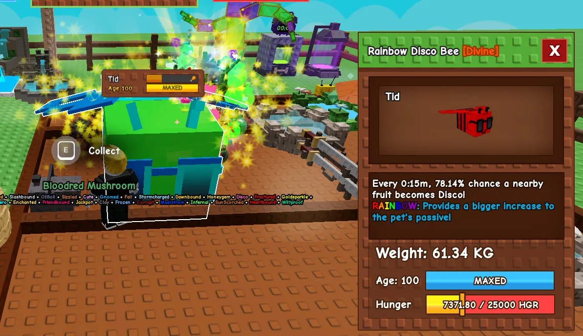 60kg+ Rainbow Disco Bee super handsome — Account account