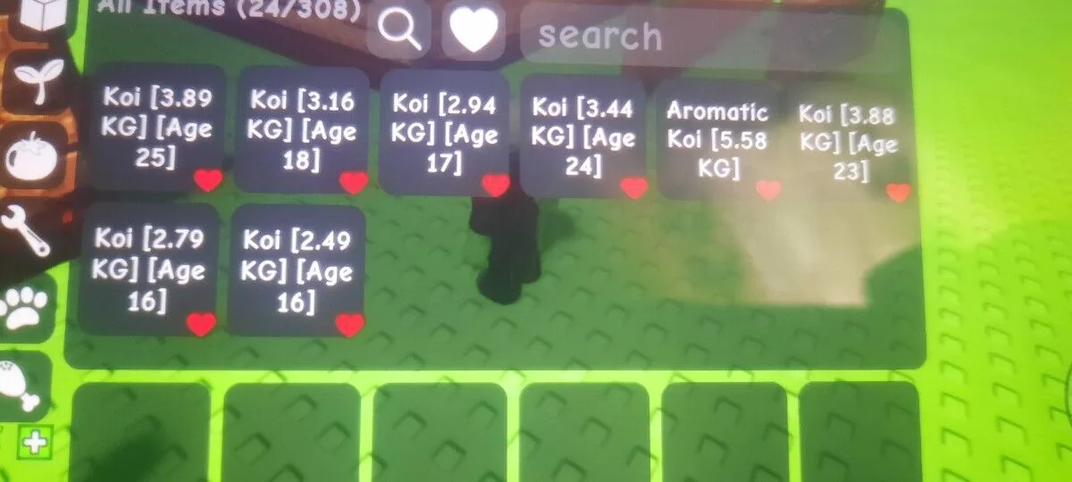 8 KOI FISH JUST FOR 1.5 !!