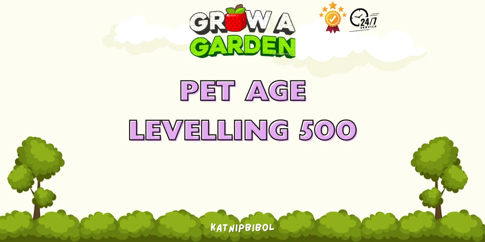 PET AGE BOOSTING SERVICE AGE 500 BOOSTING Grow A Garden