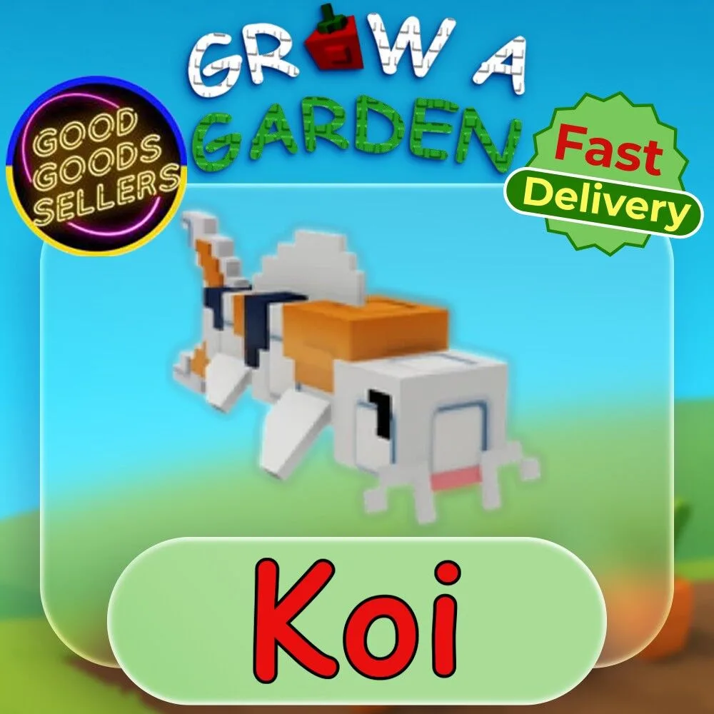 Koi Grow a Garden GaG Fast Delivery