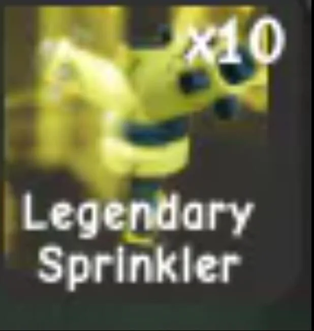 Legendary Sprinkler — Account account