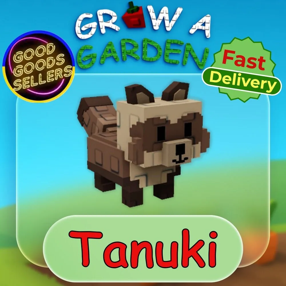 Tanuki Grow a Garden GaG Fast Delivery