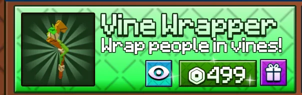 Buy Vine Wrapper Gamepass Cheap Grow a Garden 2 Instant Delivery - 499R