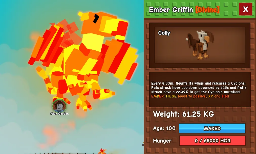 61kg+ Age 100 Ember Griffin