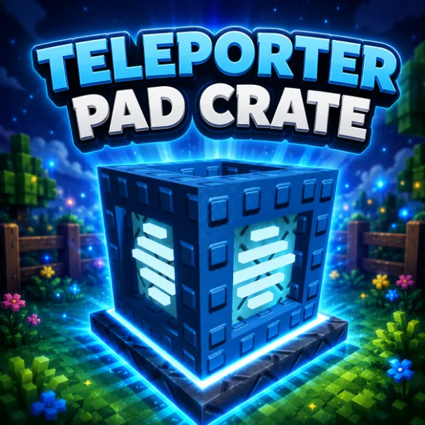 x1 TELEPORTER PAD CRATE - INSTANT DELIVERY