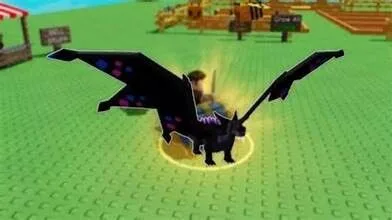 READY HUGE BLACK SPOTTY DRAGON 60/61 KG Grow A Garden