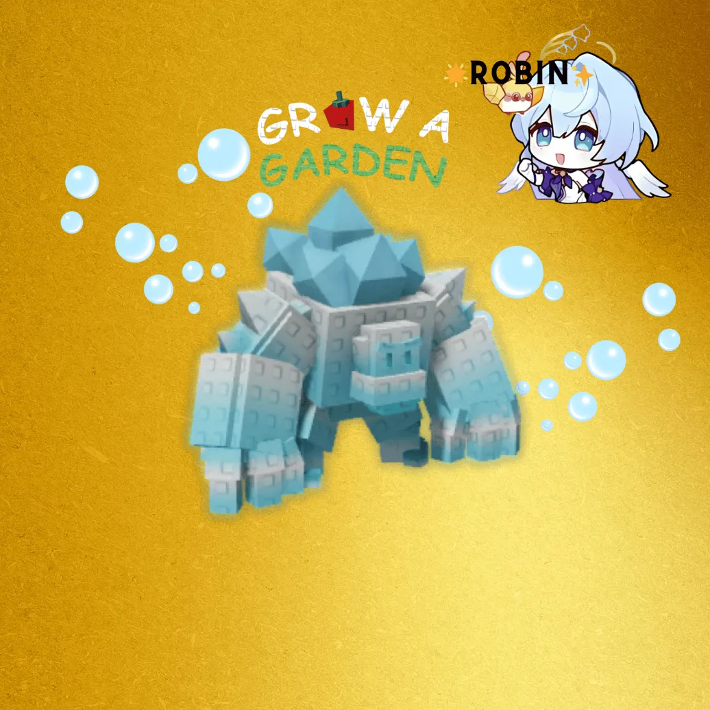 Ice Golem - Grow a Garden — Account account