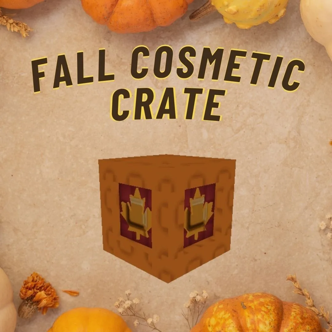 Fall Cosmetic Crate INSTANT DELIVERY - Grow a Garden 2