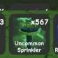 Uncommon Sprinkler