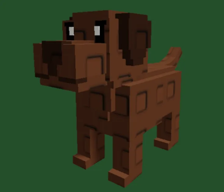 chocolate lab instant delivery (Uncommon)