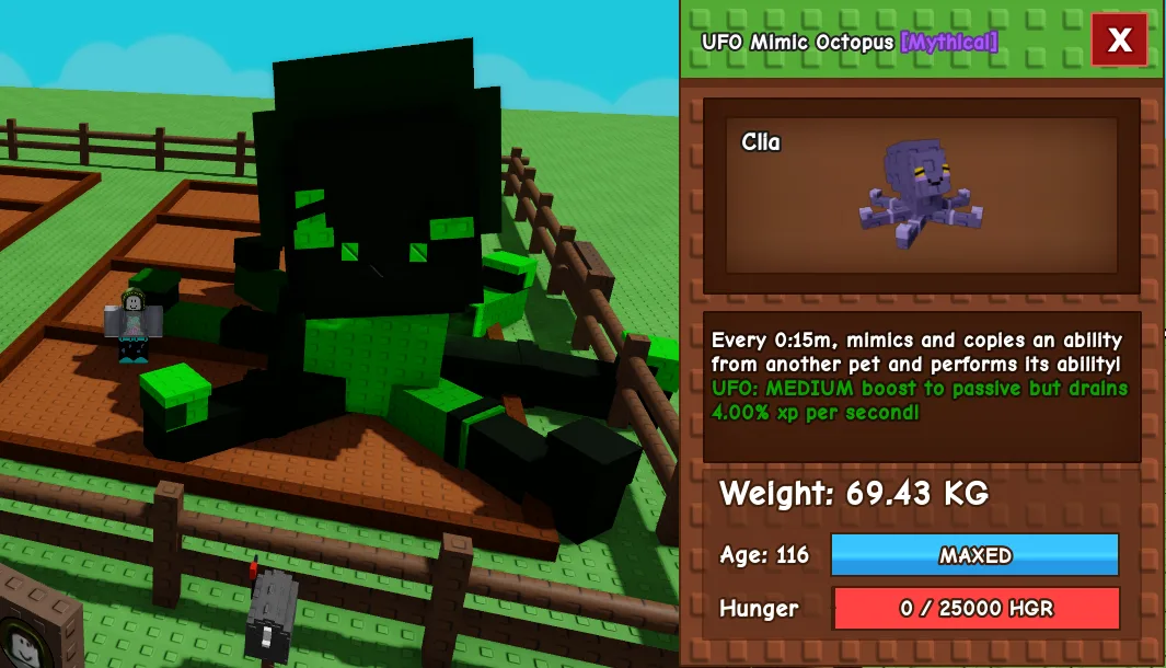 69.43kg 15s cd UFO Mimic Octopus strong as Venom but COOLER