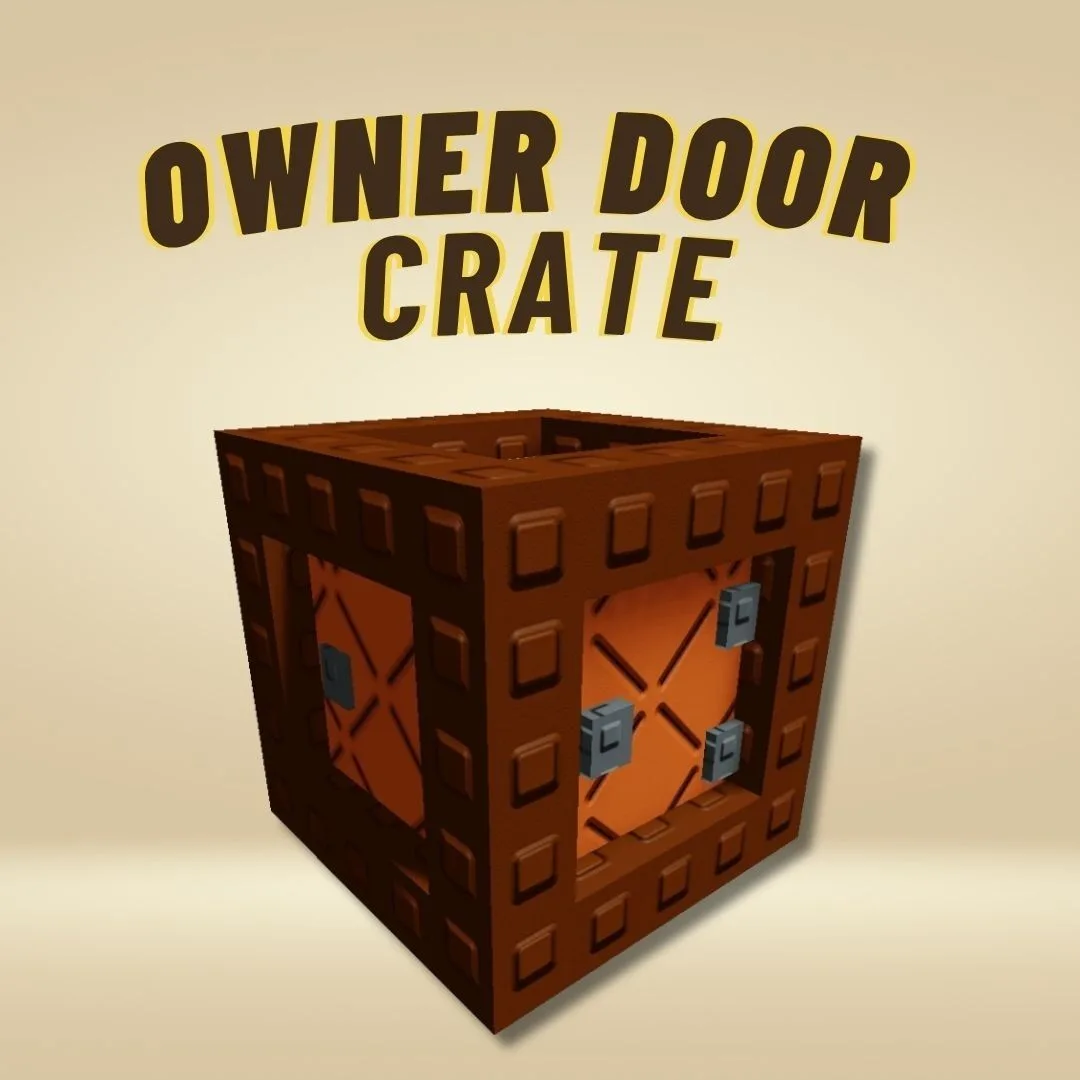Owner Door Crate INSTANT DELIVERY - Grow a Garden 2 (Legendary)