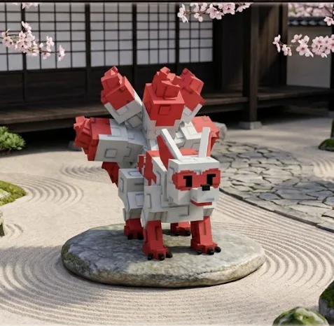 RED KITSUNE Grow a Garden CHEAPEST INSTANT Delivery