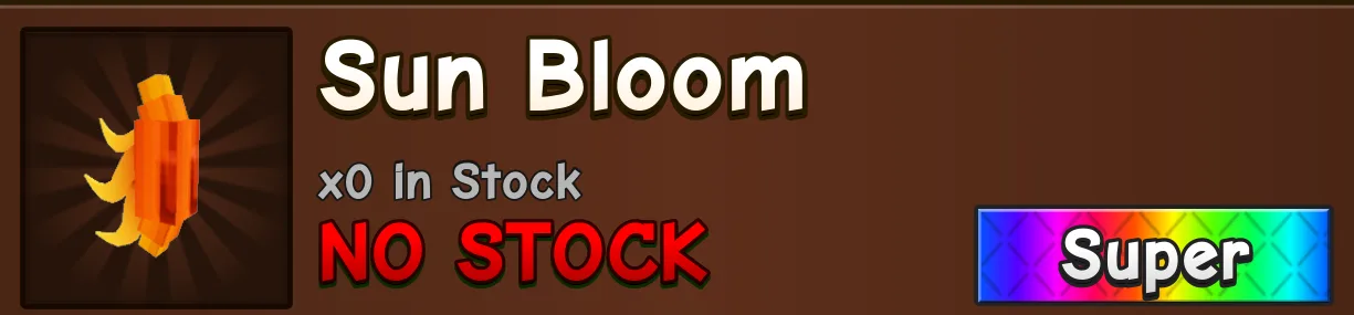 Sun Bloom Seed (Super)