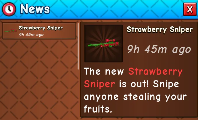 Strawberry Sniper — Account account