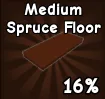 Medium Spruce Floor