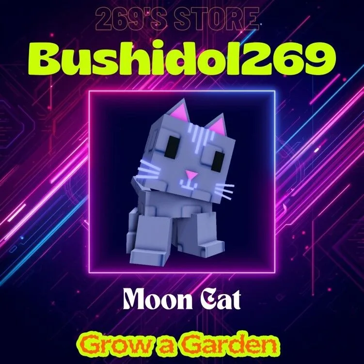 Rainbow Moon Cat Grow a Garden Fast Delivery 2 6 9 Store — Account account