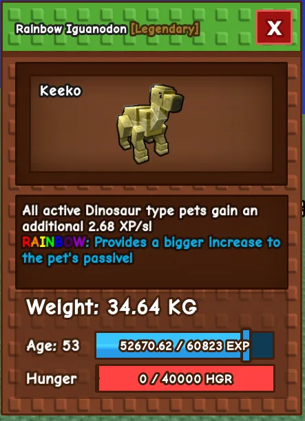 HUGE RAINBOW IGUANODON 60KG AT AGE 100 CHEAP — Account account