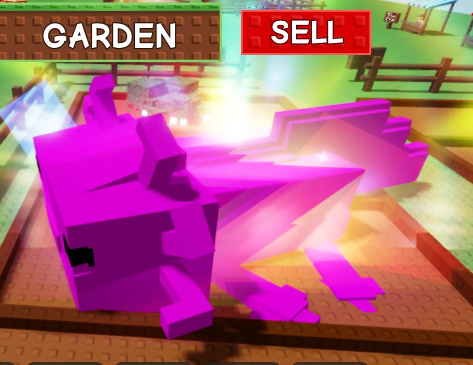 Rainbow Titanic Huge Axolotl 79kg+ Age 100 Maxed Passive