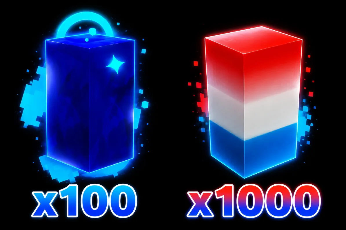 Combo x100 Mega Seed , x1000 rocket pop