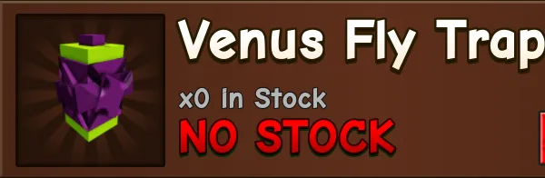 Venus Fly Trap Seed (Mythic)