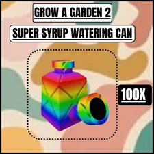 100X Super Syrup Watering Can Grow A Garden 2 Fast Delivery.