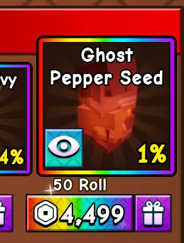 50 Roll Ghost Pepper Pack — Account account