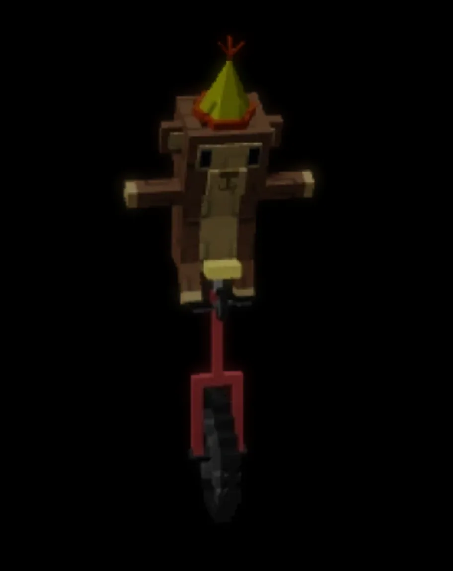 UNICYCLE MONKEY PET