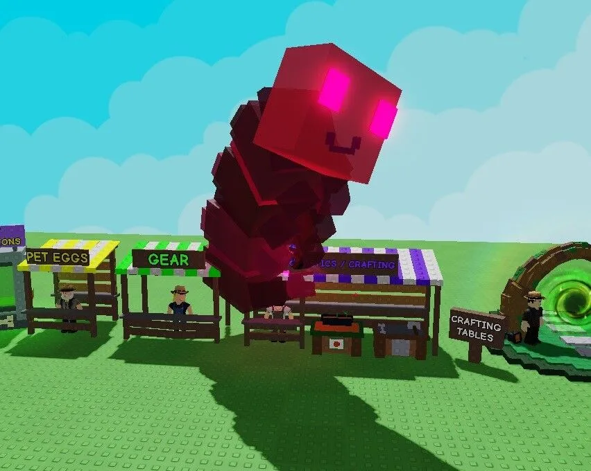 Huge Caterpillar 51.68kg Plants Grow 9.52x Faster Can use with Ruby Squids - Tovi (gp)