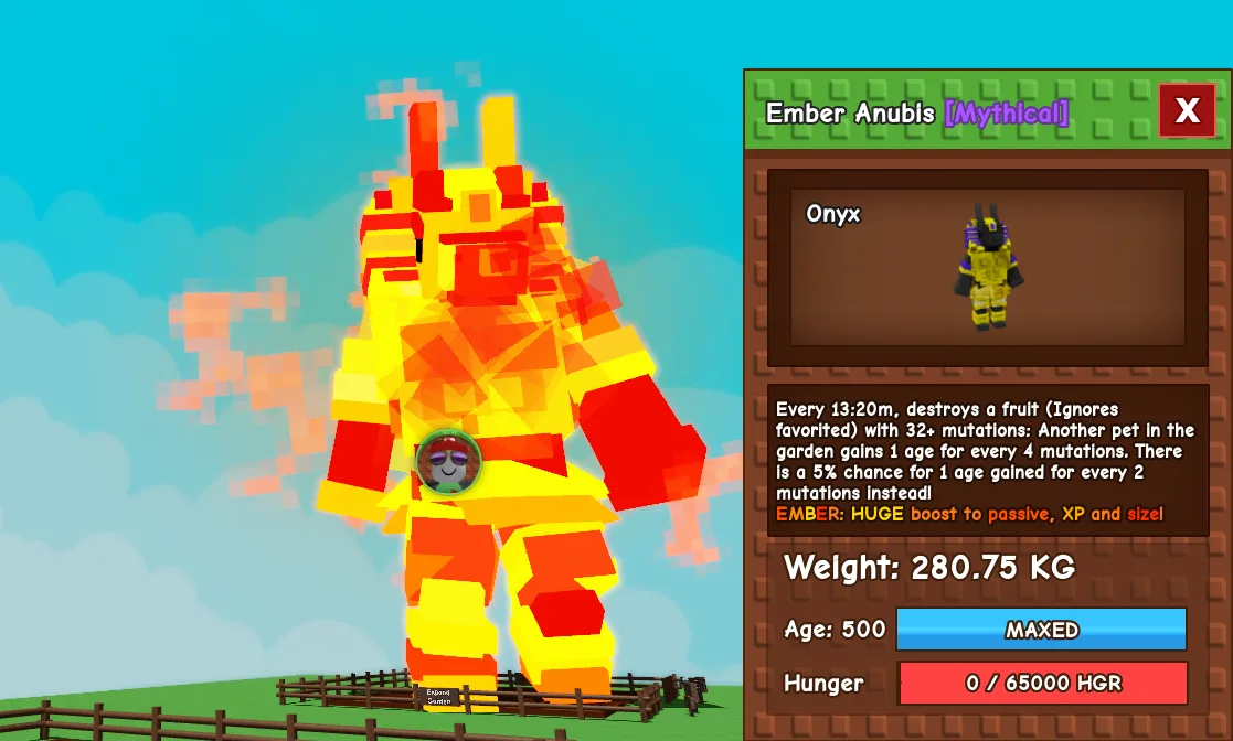 280.75kg+ Ember Anubis