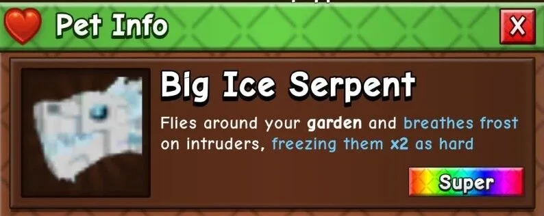 Ice Serpent (Super) — Account account
