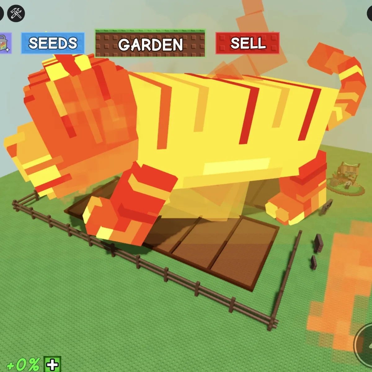 Level 500 - Ember Tiger 283 kg - Non Dupe - CLEAN / No Toy