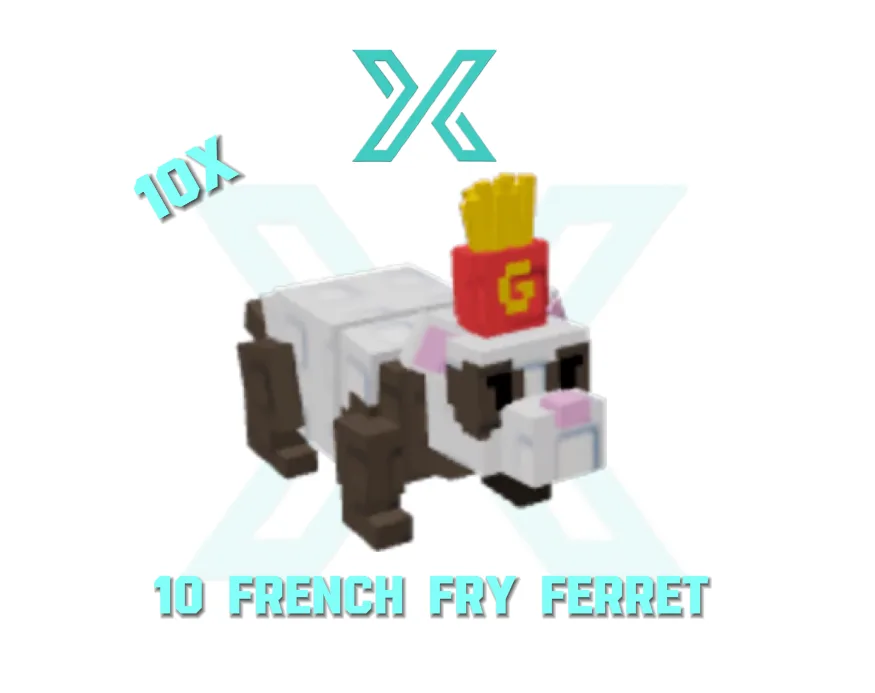 10x French Fry Ferret Grow a Garden