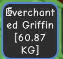 TITAN/HUGE GRIFFIN 60-61kg (CHEAPEST)