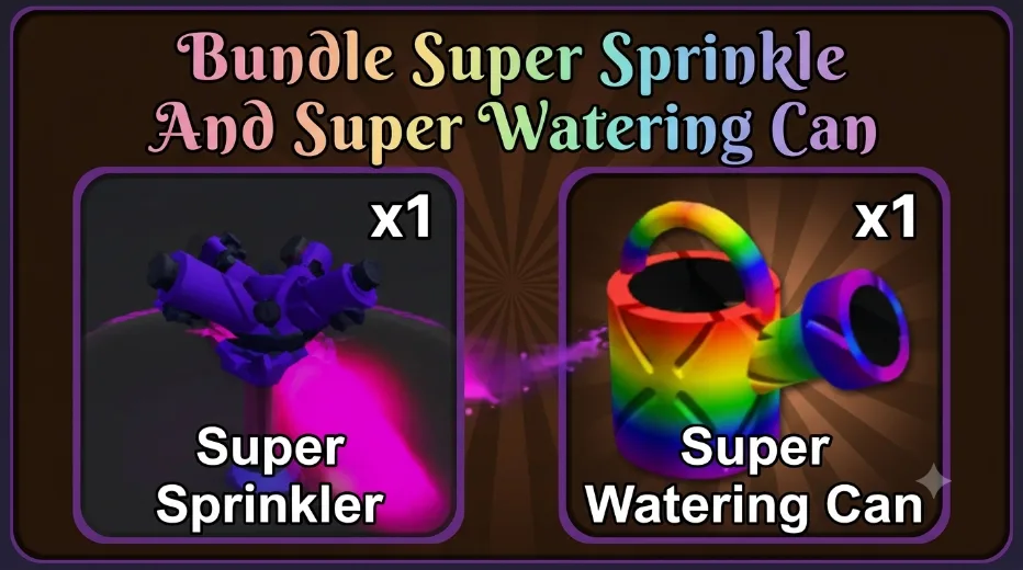 Bundle Super Sprinkle And Super Watering Can — Account account