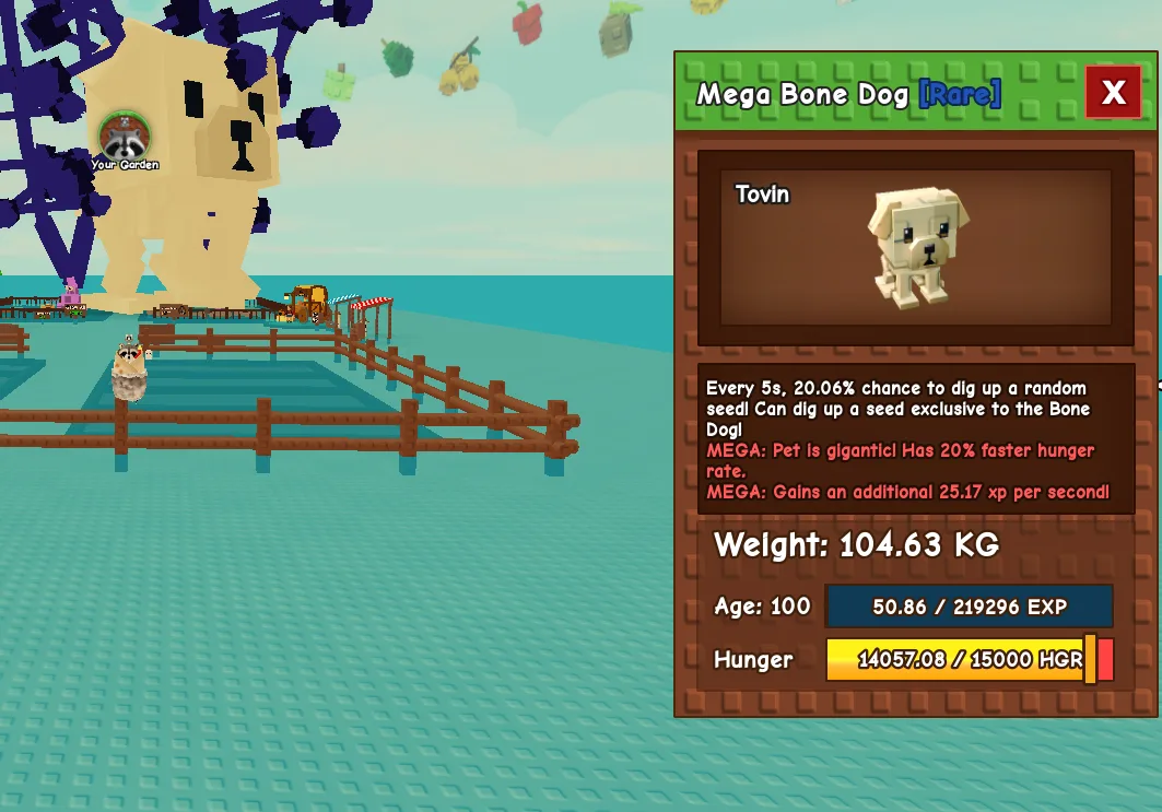Colossal 104.63kg Mega Bone Dog