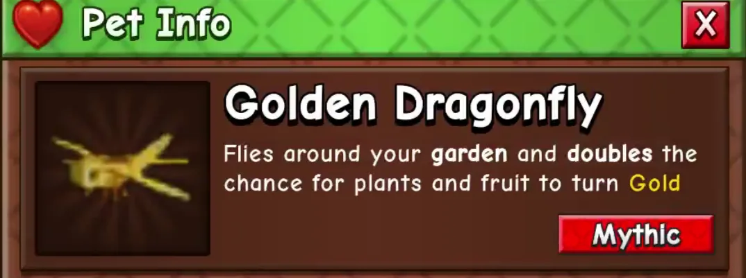 Golden Dragonfly (Mythic)