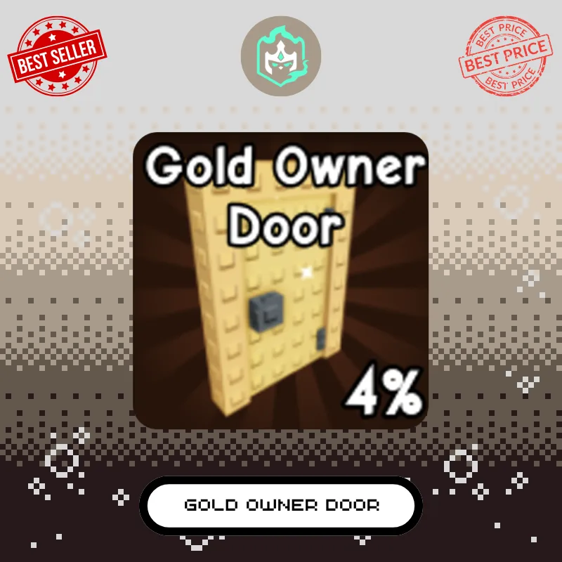 Gold Owner Door Clean & Safe Guaranteed Instant Delivery