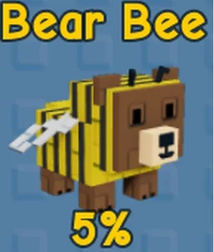 Bear Bee Grow a Garden GaG Fast Delivery
