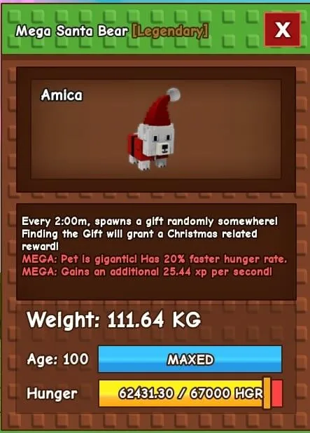 COLOSSAL MEGA SANTA BEAR 112KG CHEAP FAST — Account account