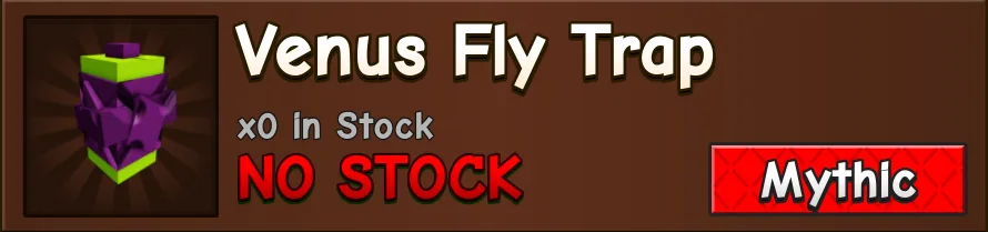 x1 Venus Fly Trap Mythic seed — Account account