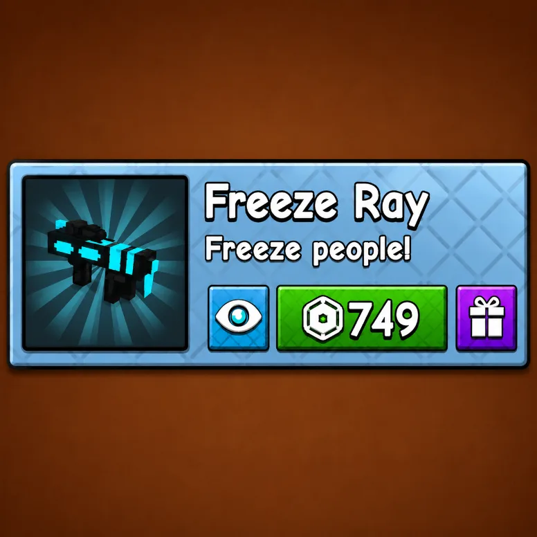 Freeze Ray 749R