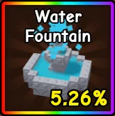 Get Props Water Fountain Grow a Garden 2 Instant Delivery Safe trade GAG2