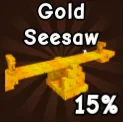 Golden Seesaw Grow a Garden 2