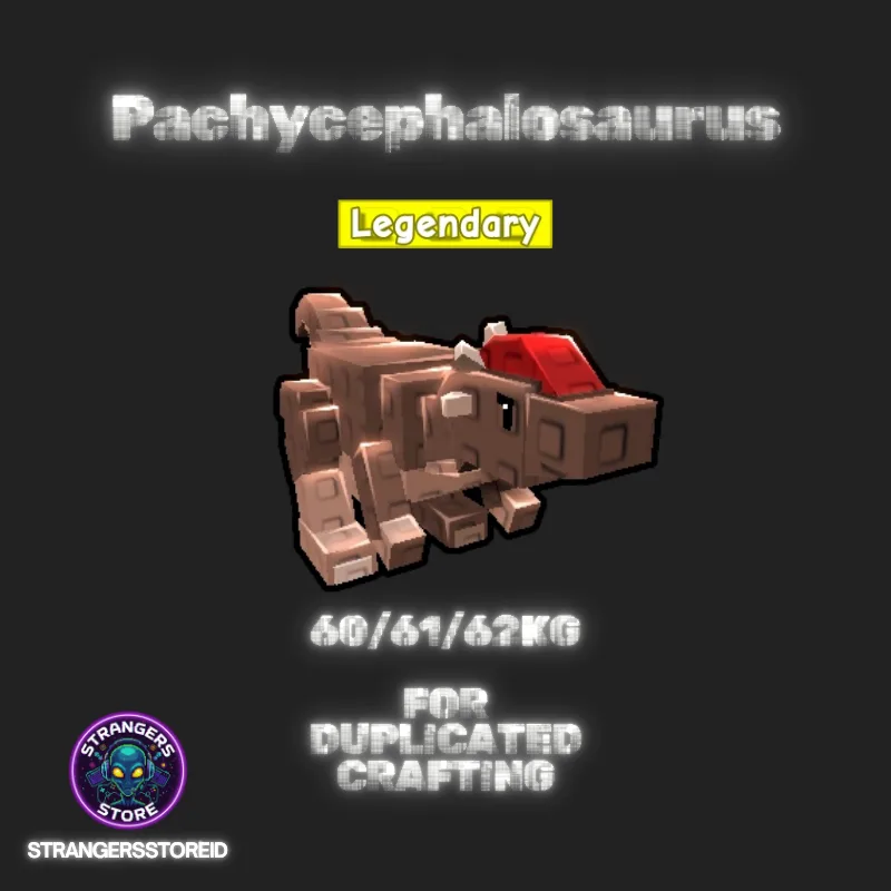 Pachycephalosaurus Huge 60/61/62kg Grow A Garden — Account account
